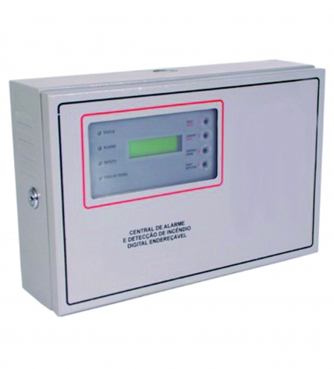 Central Alarme Incêndio Endereçável Digital 24/16 Plus