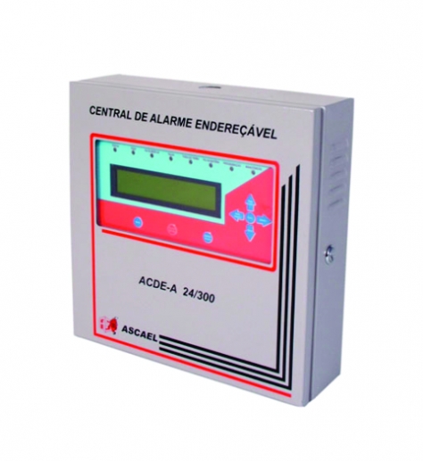 Central de Alarme Endereçável  Digital 24/300