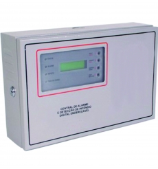 Central Alarme Inc�ndio Endere��vel Digital 24/16 Plus
